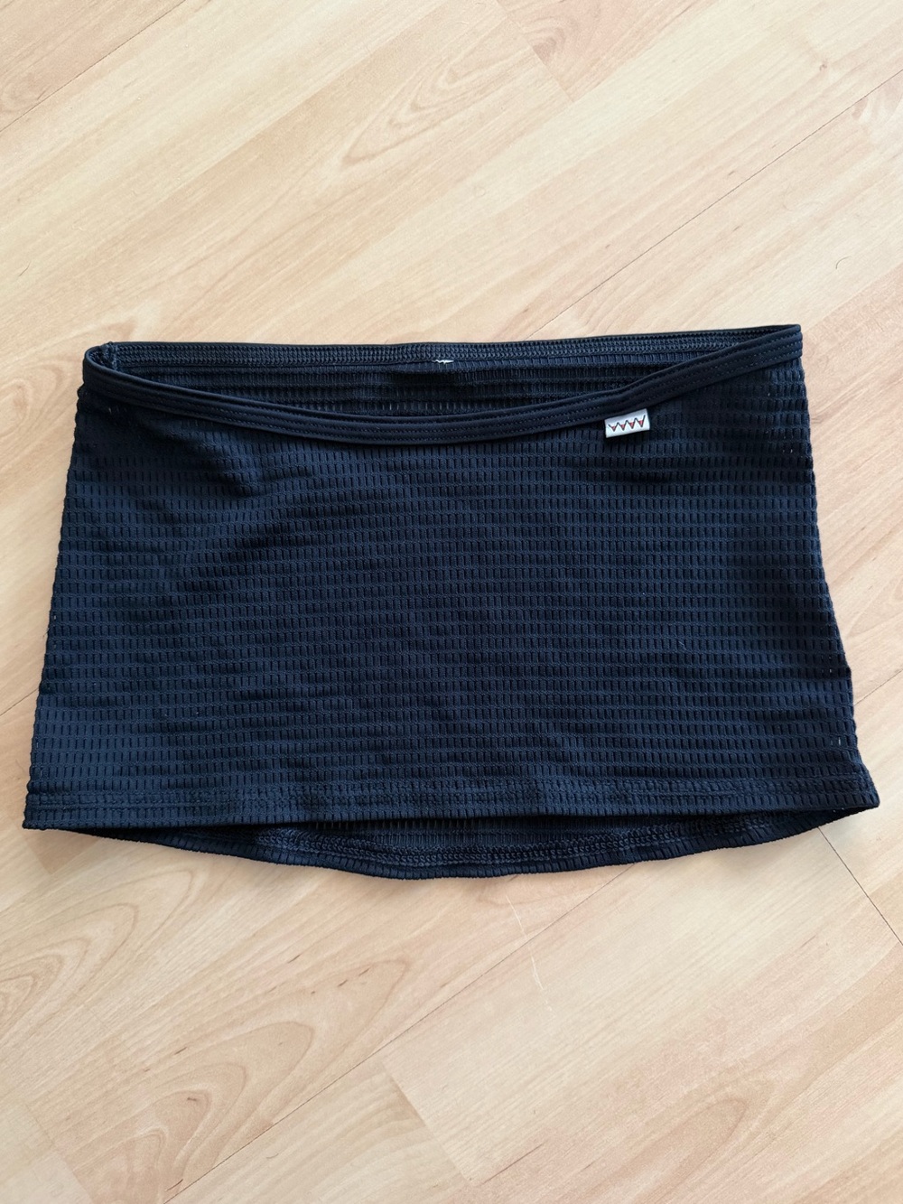 Wicked Weasel 522 Black Hot Mesh Micro Mini Skirt